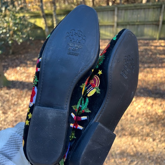 Frankie & Baby Christmas Vintage Loafer Shoes Sz 7 - Picture 9 of 9